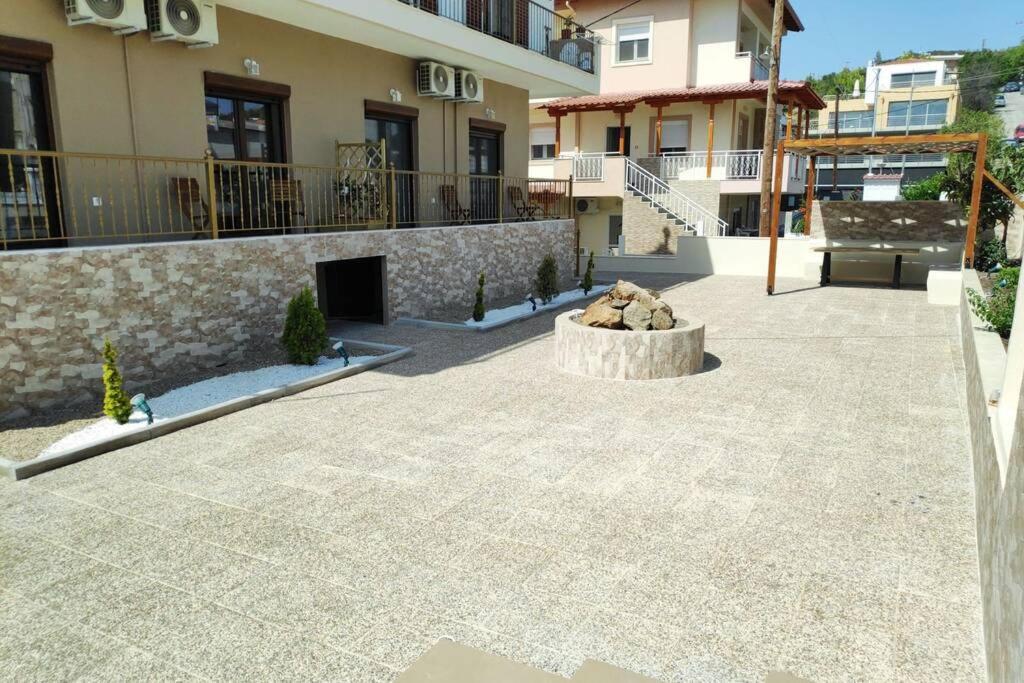 Theasis 4 Luxury Studio With Sea View Néos Marmarás Exterior foto